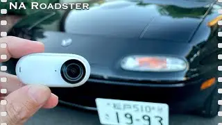 こんなレア映像も撮れる！超小型カメラでロードスターを撮影してみた