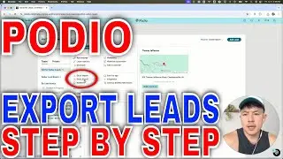 ✅  How To Download Export Leads From Podio🔴