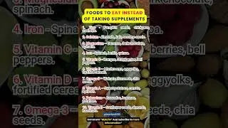 Top 10 Everyday Foods Seniors Should Eat Instead of Supplements | Natural Nutrition After 50