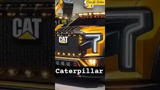 Caterpillar (CAT) branded pickup truck 🚗 🚗 🟡🟡#caterpillar365c #like #foryou