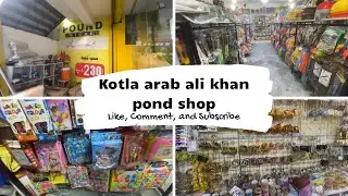 Pound shop kotla Arab Ali khan every thing £1