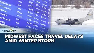 Midwest Airports Experience Winter Travel Chaos