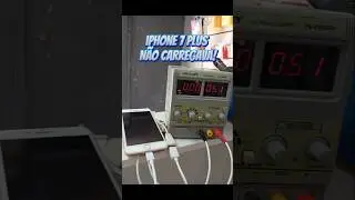iPhone 7 Plus n&atilde;o carregava&hellip; Voltou &agrave; vida na bancada da Help Cell! #assist&ecirc;nciat&eacute;cnica