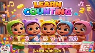 Learn Counting 1 to 20 | Numbers Song for Kids | Fun Learning | BabyTracksTV
