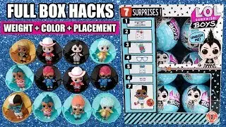 LOL SURPRISE BOYS FULL BOX OPENED | ALL L.O.L. BOY TOT HACKS | Big Brothers Complete Set Unboxing