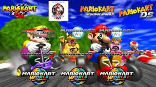 Mario Kart 64 Title Screen - Ultimate Mashup V2 (13 songs!)