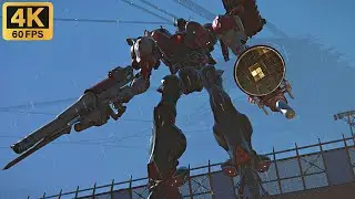 Armored Core 6 - Entangle Sulla Boss Fight [4K 60FPS] [PS5]