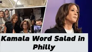 Kamala word salad goes badly as expected at Philly Town Hall