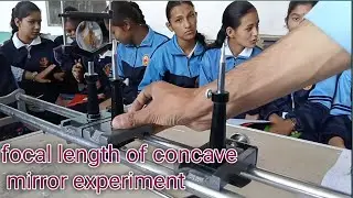 FOCAL LENGTH OF CONCAVE MIRROR EXPERIMENT WITH PDF NOTES