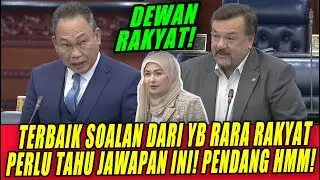 TERBAIK SOALAN DARI YB RARA RAKYAT PERLU TAHU JAWAPAN INI! PENDANG HMM!