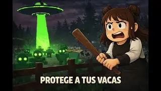 &iexcl;Protegiendo las &Uacute;LTIMAS vacas del mundo! 🐄👽 | Rancho Alien
