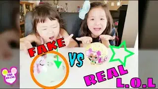 Unboxing Fake L.O.L Surprise Series 2 (AVOID) + REAL Surprise Series 3 Confetti Pop |Ep.1| Toy Video