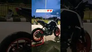 Duke 200 modified bike 😍😍 #ktm #ktmduke #duke200