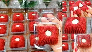 Banjir Orderan ❗️ Ide Isian Snack Box Red Velvet Mini, Lembut dan Empuk ❗️Ide Jualan 1000an