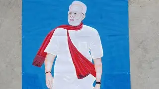 Narendra Modi| Narendra Modi drawing| Narendra Modi drawing easy step by step