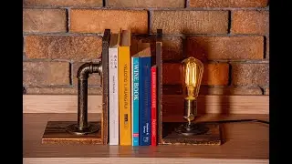 Handmade Dimmable Pipe Lamp-Rustic Decor,Gifts,Edison Steampunk