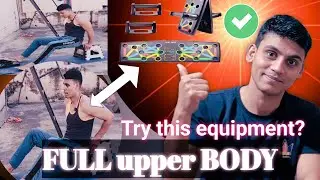 Full Upper Body Workout With Only this Equipment: 5 Movement Routine.