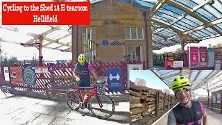 На велосипеде до чайных Shed24H в Хеллифилде, Северный Йоркшир. Я велосипедист и живу в Пеннинах.