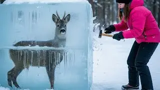 What Saving a Frozen Animal Looks Like in Silence