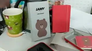 Unboxing Lamy Safari X Line Friends熊大鋼筆