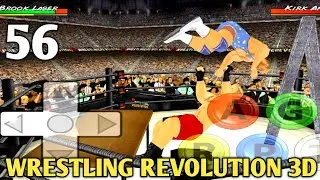 Wrestling Revolution 3d Gameplay || fight games || Wrestling Career || Fight - 56