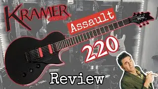 Обзор гитар Kramer Assault 220 / мой первый опыт игры на Kramer