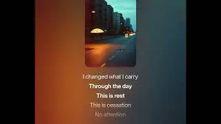 Rest (Cessation) | Energetic Transmission 