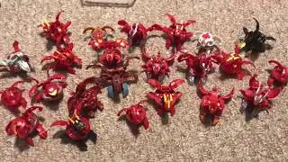 HUGE Bakugan Dragonoid Show-Accurate Collection!!!