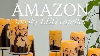 SPOOKY Halloween LED Candles 