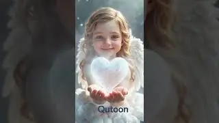 Divine Angel with Glowing Heart &ndash; Pure Love and Celestial Grace #shorts#viral