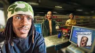 DEJOHN Works The NIGHT SHIFT at a Haunted Grocery Store (TERRIFYING)