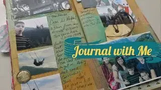 Midori Travelers Notebook Layout Process Video | Casa del Arbol Ba&ntilde;os Ecuador {004}