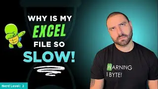 Why Is My Excel File So Slow? (And How to Fix It!)
