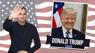 Donald Trump – kim jest? PJM (polski język migowy)