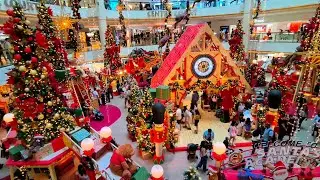 Beautiful Christmas 2025 decorations at Mid Valley Megamall 