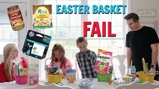 APRIL FOOLS EASTER PRANK ON KIDS! - EASTER BASKET FAIL! - (Extended)