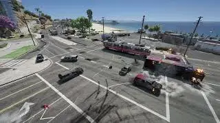 GTA 5 🚗 Ultimate City Traffic Chaos! 🌆💥