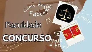 CONCURSO PÚBLICO E FACULDADE DE DIREITO VALE MESMO A PENA?