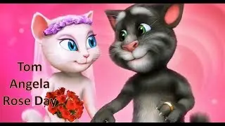 Happy Rose Day 2018/Talking Tom and Angela bangla fun 2018