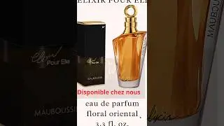 Mauboussin &Eacute;lixir pour elle.   Disponible chez nous. #parfum #pino #pinopatfumerie #fy #viral #video