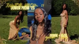 JUNIOR PROM 2023: GRWM + VLOG (HAIR, NAILS, ETC) | ROWSHAYE
