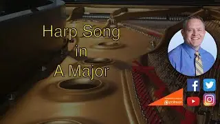 Harp Song Piano Technique Exercise in A Major