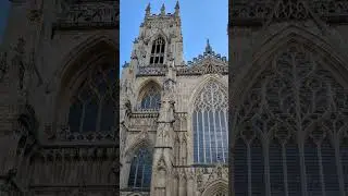 In front of York Minster