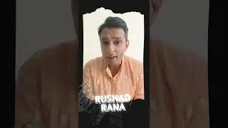 Actor Mr. Rushad Rana's message for CINTAA members | Elections 2024 #shorts #actor