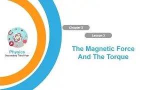 Unit 1 - Chapter 2 - Lesson 3 - The Magnetic Force and the Torque