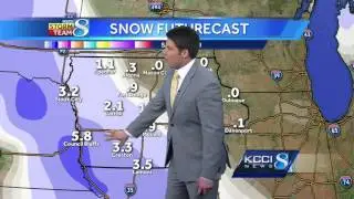 Videocast: Latest timing, totals for snow event