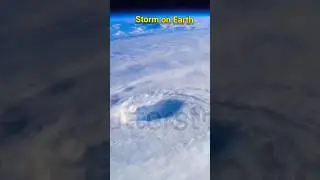 Saturn's Hexagonal Storm: Nature's Geometric Wonder🤯 #space #viral #shorts #short