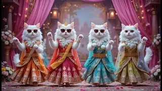 Cutest Cat videos funny dance🤣💃Videos for cats | Bridal cat dance | AiCat Jamz