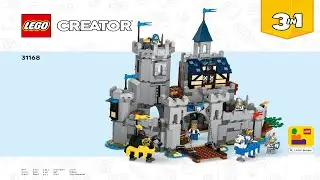LEGO Instructions - Creator - 31168 - Medieval Horse Knight Castle - 3 in 1 (Book 1)