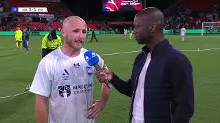 Райан Грант | Реакция на матч ADL (A) - Isuzu UTE A-League, первый раунд